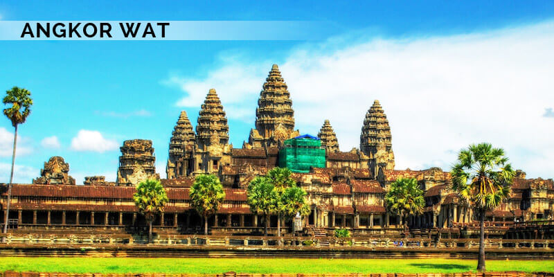 Famous Landmarks in Asia - Angkor Wat