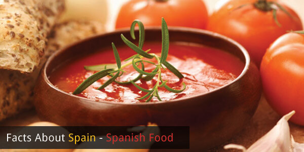 Facts About Spain - Spanish Food