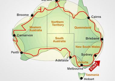 Longest Highway in The Word - Australia's Highway 1