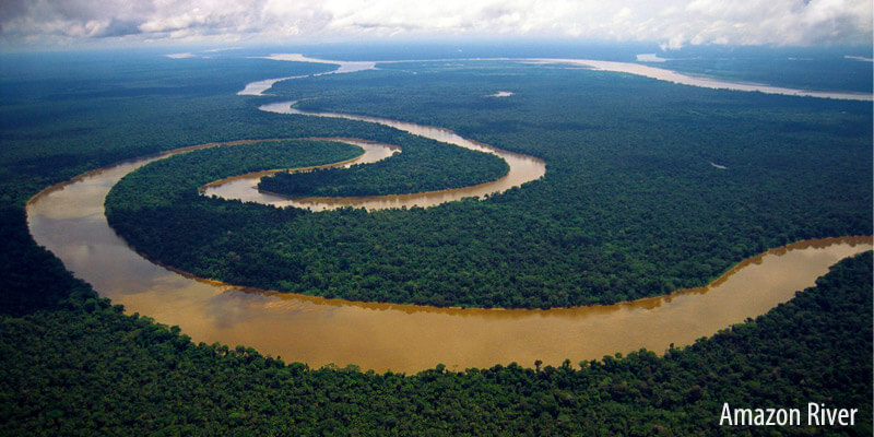 Rivers of South America - Amazon River