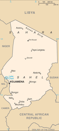 Chad Map