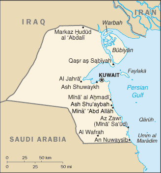 Kuwait Map