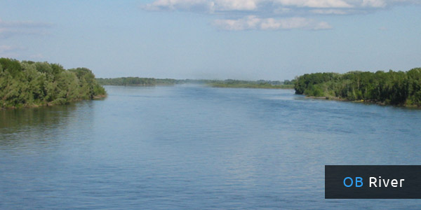 Rivers in Asia - Ob River