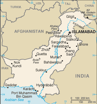 Pakistan Map