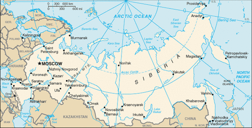 Russia Map