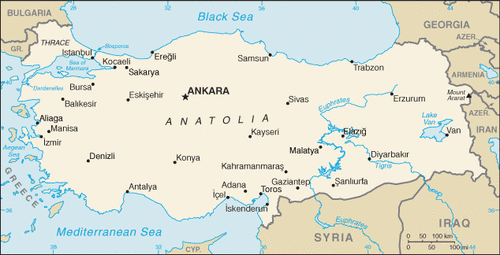 Turkey Map