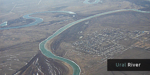 Rivers in Asia - Ural River