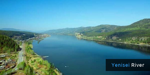 Rivers in Asia - Yenisei River