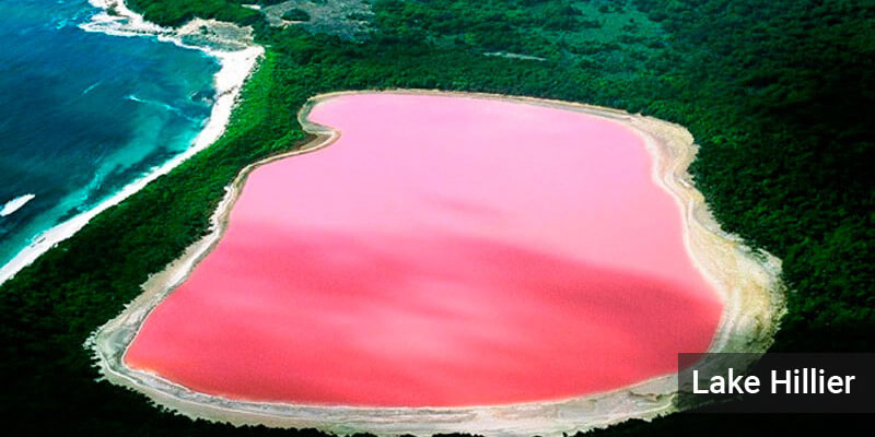 Lake Hillier - Lakes in Australia