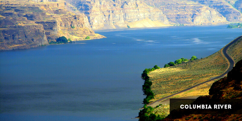 Rivers in North America - Columbia River