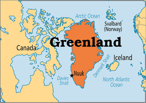 Greenland Map