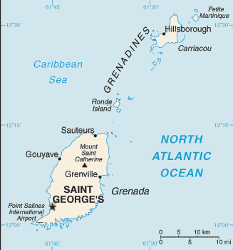 Grenada Map